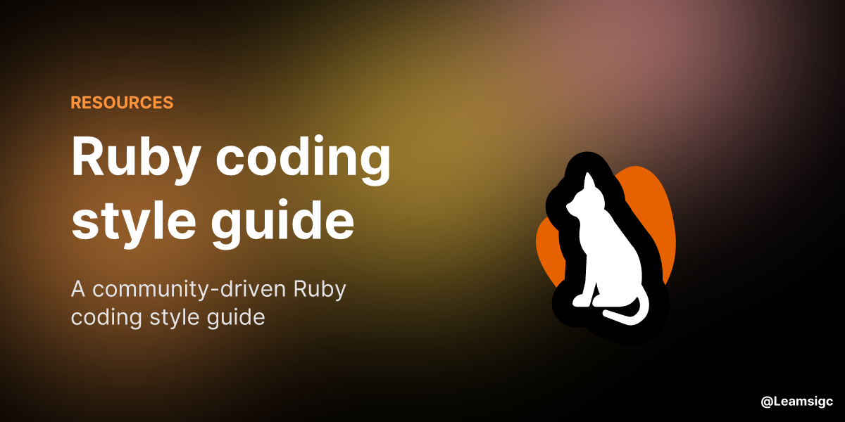 Ruby coding style guide | Must Know Resources for Developers by Giessen Dev