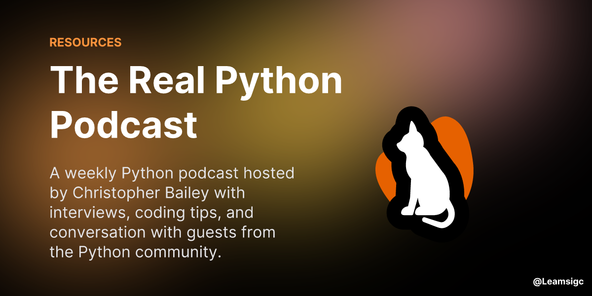 The Real Python Podcast | Must Know Resources for Developers by Giessen Dev