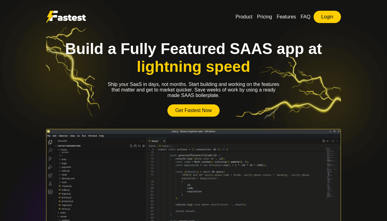 FastestEngineer SaaS boilerplate