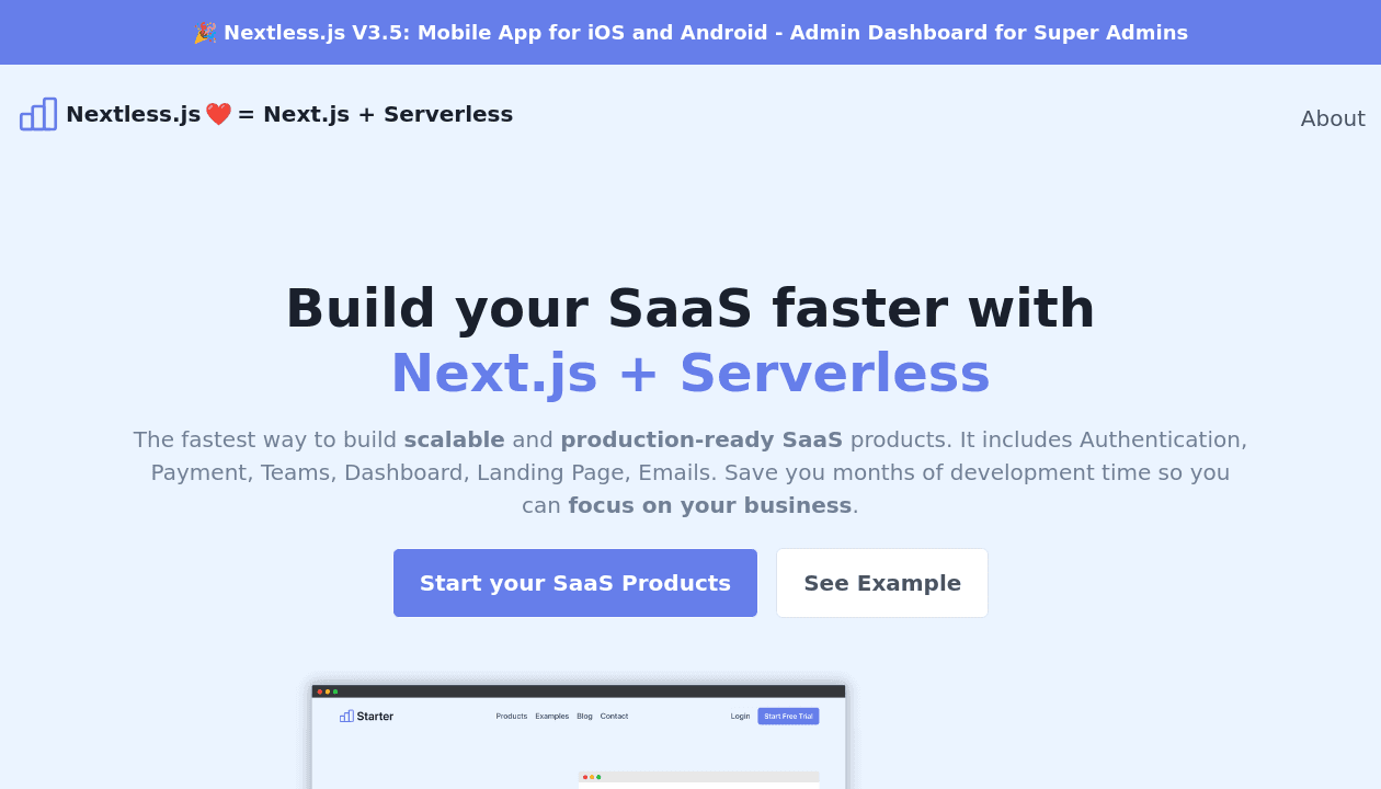 Nextless JS