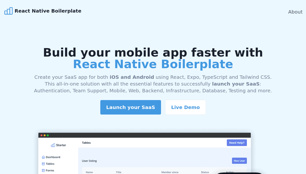 React Native Boilerplate