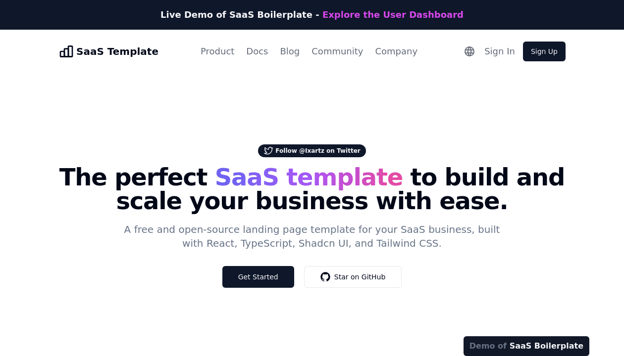 React SaaS