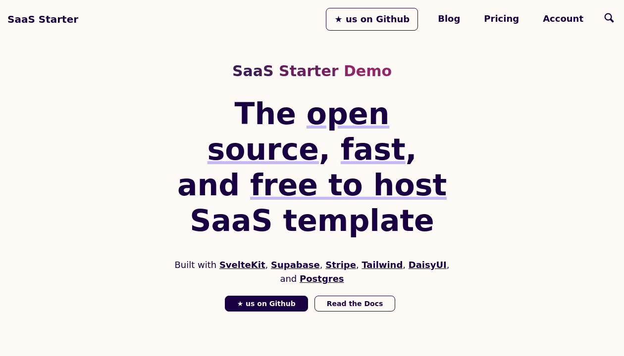 SaaS Starter / CMSaasStarter