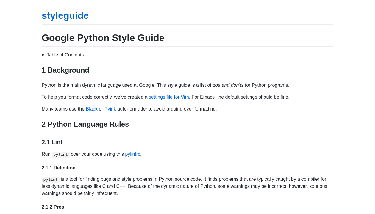 Google Python Style Guide | Must Know Resources for Developers by ...