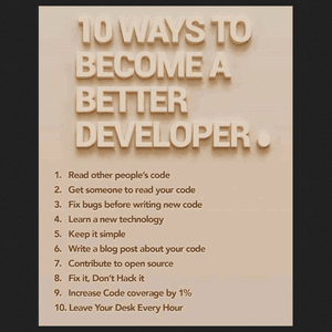 10-ways-to-be-a-better-developer