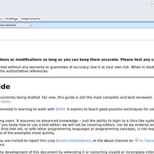 BashGuide
