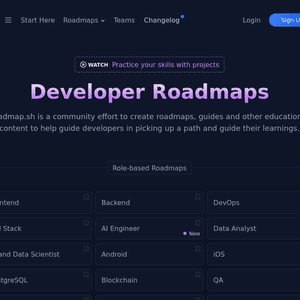 Developer Roadmaps