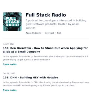 Full Stack Radio