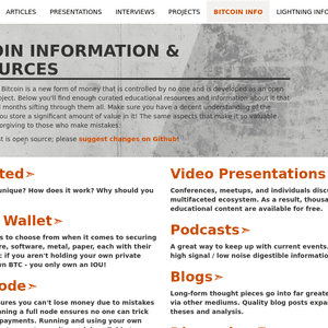 Lopp Bitcoin Resources