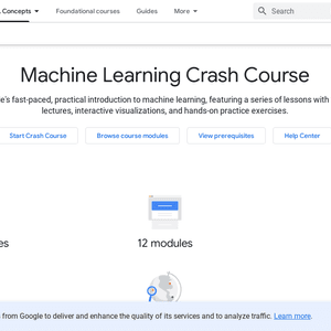 Machine Learning Crash Course