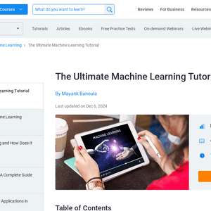 Machine Learning Tutorial: A Step-by-Step Guide for Beginners