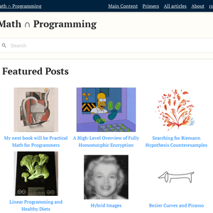 Math ∩ Programming