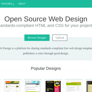 Open Source Web Design