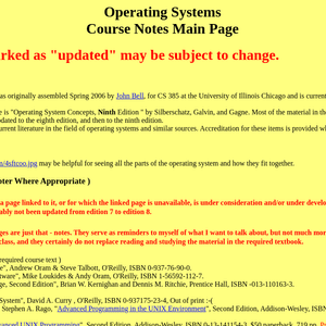 OS Course Notes
