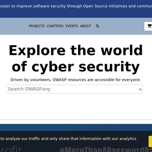 The Open Web Application Security Project (OWASP)
