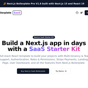 Next.js Boilerplate SaaS