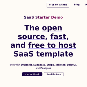 SaaS Starter / CMSaasStarter