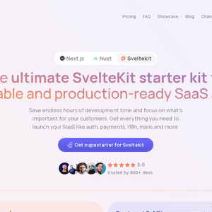 supastarter for SvelteKit